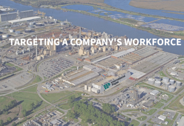 tageting a company's workforce